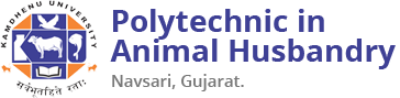 Polytechnic in Animal Husbandry, Navsari, Gujarat.