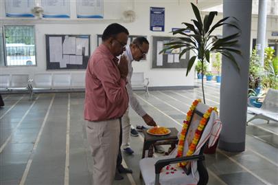 પશુ ચિકિત્સા અને પશુપાલન મહાવિદ્યાલય, કામધેનુ યુનીવર્સીટી, સરદારકૃષિનગર દ્વારા લોહ પુરુષ સરદાર વલ્લભભાઇ પટેલ” ની જન્મ જયંતી નિમિત્તે “રાષ્ટ્રીય એકતા દિવસ શપથ” કાર્યક્રમ યોજાયો