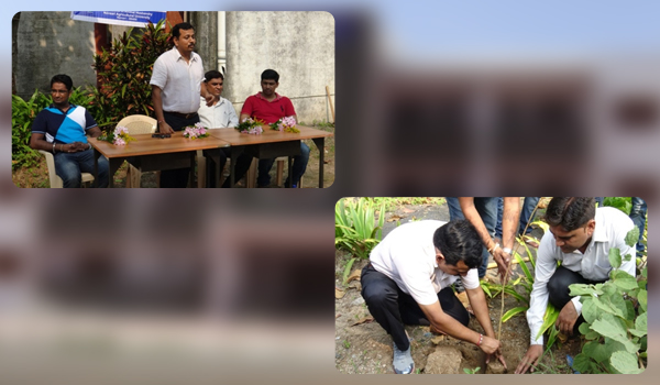 Tree Plantation at LITC Hostel