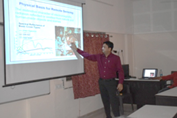 Lecture given by Shri. Jaydipsinh Kathota, Project Scientist, BISAG Lecture given by Shri. Jaydipsinh Kathota, Project Scientist, BISAG