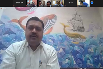 Briefing about overall activities under IDP by Dr. S. I. Yusufzai, Convener, IDP, COF, Veraval Briefing about overall activities under IDP by Dr. S. I. Yusufzai, Convener, IDP, COF, Veraval