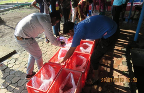 Visit to Fish Hatchery (GoG), Ukai