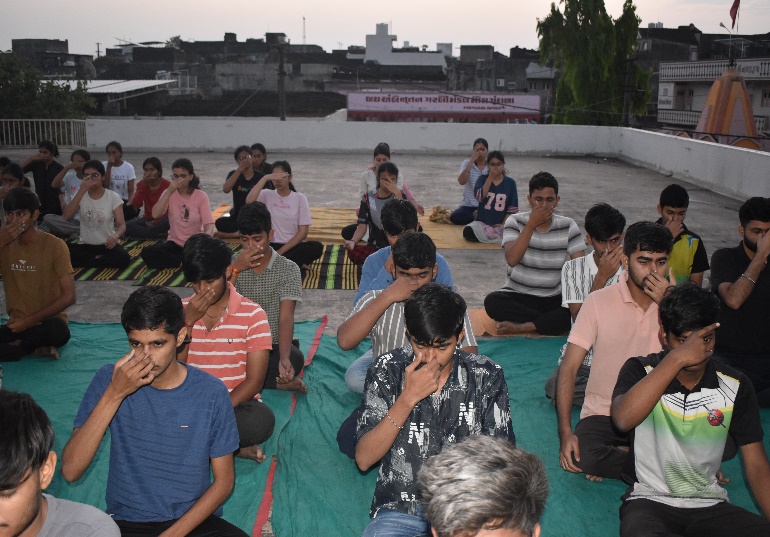 Daily Yoga and Pranayam Practices