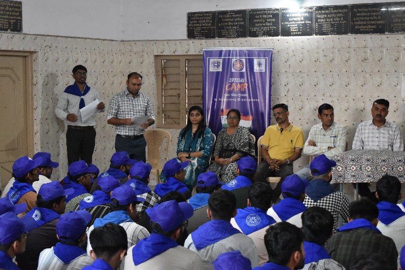 Inauguration of Special Camp