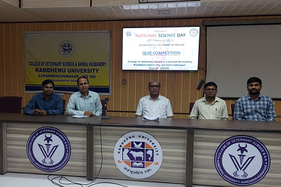 Celebration of 'National Science Day-2023' by Veterinary College, Sardarkrushinagar