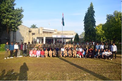 75th Republic Day Celebration and NCC parade event organized at College of Veterinary Science & A.H., Kamdhenu University, Sardarkrushinagar