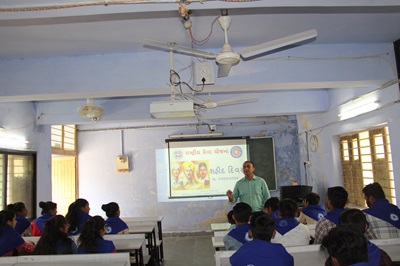 Shaheed Diwas celebrated at Polytechnic in Animal Husbandry, Veterinary College, Kamdhenu University, Junagadh