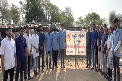 Clinical camp of sheep and goats organized at Rajpur, Himmatnagar