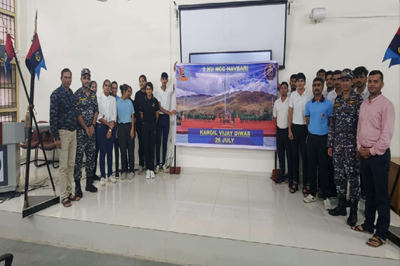 Celebration of Kargil Vijay Diwas 2024 at COVS, Navsari