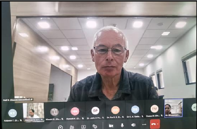 Department of Medicine and Parasitology, College of Veterinary Science & A. H., Kamdhenu University, Sardarkrushinagar organized online technical lecture on "Application of Biotechnology in the Development of Sustainable Parasitic Control" by Prof. Neil Sargison, University of Edinburgh
