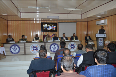 Valedictory Function of 41" B.V.Sc & A.H. Batch Held at College of Veterinary Science, Kamdhenu University, Sardarkrushinagar