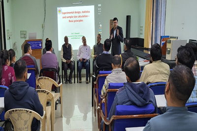 Lecture on Experimental Design, Statistics and Sample Size Calculation - basic Principles? Enlightens Students and Faculty