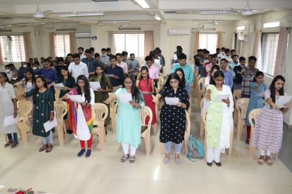 Valedictory function of 9th out Passing batch - CoVS - Navsari - KU