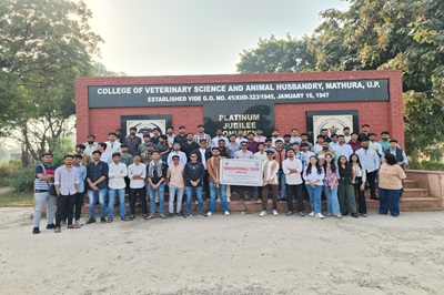 Educational Tour (2024-25) by College of Veterinary Science & AH, Junagadh