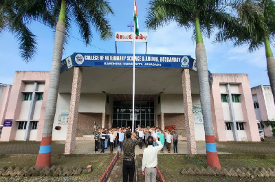 ‘79th Independence Day’ celebrated at College of Veterinary Science and Animal Husbandry, Kamdhenu University, Junagadh.