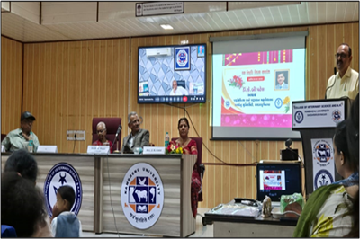 પશુચિકિત્સા અને પશુપાલન મહાવિદ્યાલય, કામધેનું યુનિવર્સિટી, સરદારકૃષિનગર ખાતે ડો. કે. બી. પટેલનો વયનિવૃત વિદાય સમારંભ યોજાયો