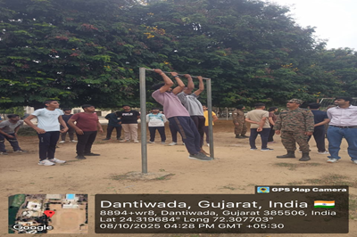 National Cadet Crop (NCC) Enrolment: Year 2025-26 Conducted For The Students From College of Veterinary Science & A.H., Kamdhenu University, Sardarkrushinagar.