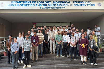 Students Participation in National Workshop on Critical Care in Injured Birds Organized by Jivadaya Charitable Trust (JCT) and Gujarat University, Ahmedabad.