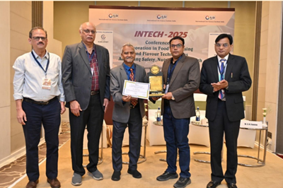 Awards or Recognition of Dr. Subrota Hati, SMC College of Dairy Science, KU, Anand