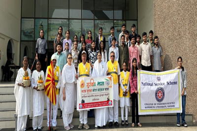 કોલેજ ઓફ ફિશરીઝ સાયન્સ નવસારી, દ્વારા અખિલ ભારતીય સડક સુરક્ષા અભિયાનનું આયોજન