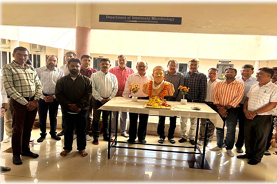 Celebration of Chhatrapati Shivaji Maharaja Birth Anniversary 2026 at Veterinary College, Junagadh