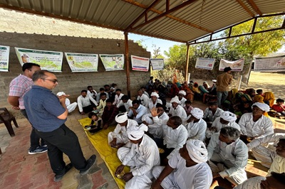 Doorstep Awareness Camp/Seminar on Antimicrobial Resistance Organized by Veterinary College, Kamdhenu University, Sardarkrushinagar at Village Bhacharva, Taluka Deesa