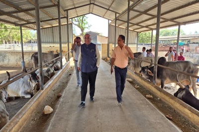 Visit of Hon. Vice chancellor to Sardarkrushinagar Campus of Kamdhenu University, 16th March, 2026