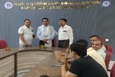 Dr. H. C. Chauhan Assumes Charge as Principal of Veterinary College, Kamdhenu University, SK Nagar