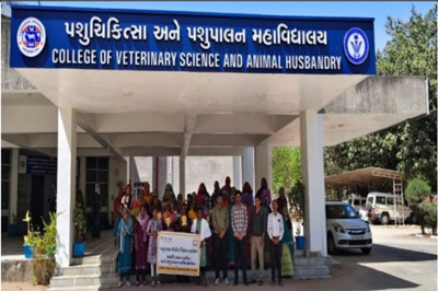 3 Days Training cum Exposure Visit for Farm Women's organized by Deptt. Of Veterinary & A. M. Extension Education, Veterinary College, KU, Sardarkrushinagar from 16th to 18th March, 2026