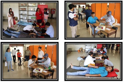 Kamdhenu University - CoVS, Navsari organised Voluntary Blood Donation Camp and Thalassemia Testing Programme