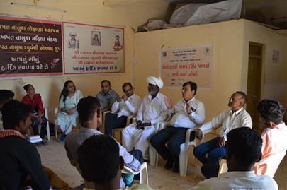 Visit of Scientist of Kamdhenu University to sheep/goat breeders of Surendranagar and Kutch