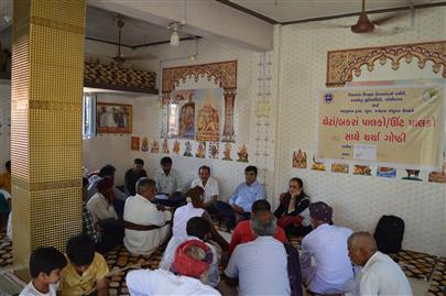 Visit of Scientist of Kamdhenu University to sheep/goat breeders of Surendranagar and Kutch