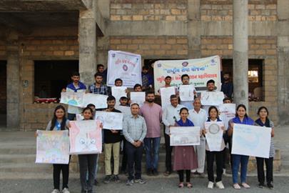 NSS special camp organized by College of Veterinary Science and Animal Husbandry, Kamdhenu University, Junagadh