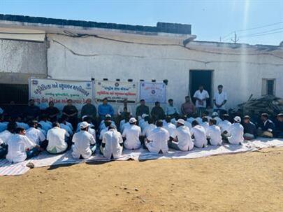 NSS special camp organized by College of Veterinary Science and Animal Husbandry, Kamdhenu University, Junagadh