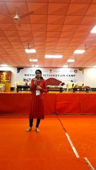 Kamdhenu University participated in National Integration Camp of NSS at Barumal (Shree Sadgurudham)