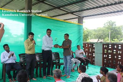 Celebration of 17th foundation day of Kamdhenu University, Gandhinagar at Livestock Research Station, KU, Navsari.