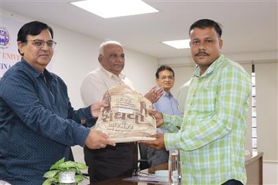 Kamdhenu University New Year Sneh Milan at HQ, Gandhinagar.