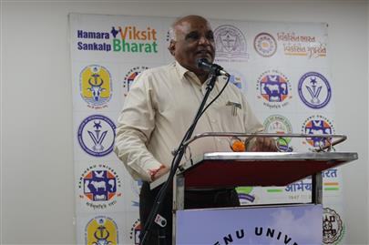 Kamdhenu University New Year Sneh Milan at HQ, Gandhinagar.