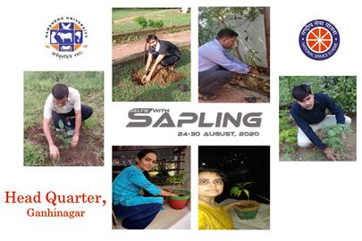 Selfie With Sapling Campaign