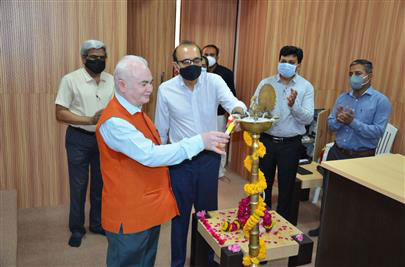 Mr. Rajiv Gandhi, CEO & MD, Hester Bioscience Ltd visited CDS, Amreli