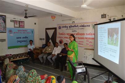 Dairy Farmers Training Programme on 6 June, 2017 at Jalund, Ta & Dist. Gandhinagar