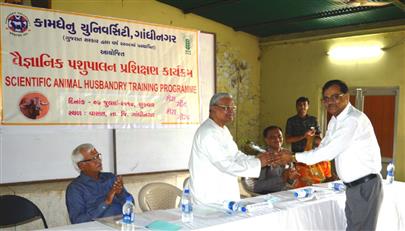 Dairy Farmers Training Programme on 7 July, 2017 at Vasan, Ta & Dist. Gandhinagar