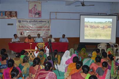 Dairy Farmers Training Programme on 3-5 October, 2017 at Sasan Gir, Junagadh