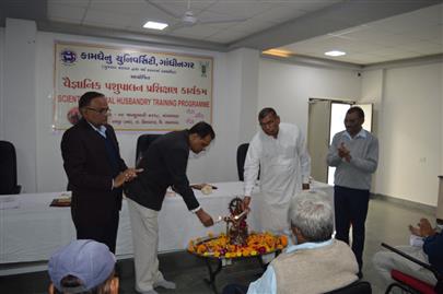 Dairy Farmers Training Programme on 9 January,2018 at PAH, Rajpur, Ta. Himmatnagar