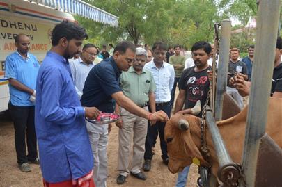 Dairy Farmers Training Programme on 28 June, 2018 at Chotasan Kampa, Ta. Idar, Dist Sabarkantha