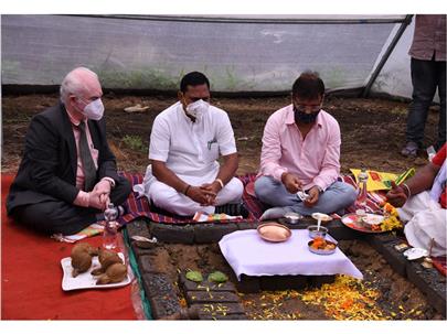 Bhoomi Pujan - KU - Center of Excellence in Aquaculture, Ukai - 25.06.2021