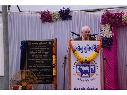 Bhoomi Pujan - KU - Center of Excellence in Aquaculture, Ukai - 25.06.2021