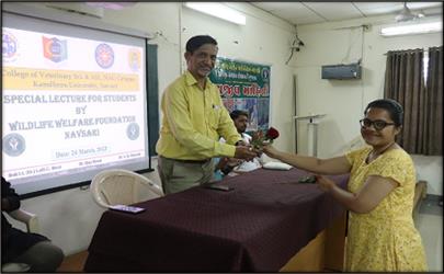 “Special Lecture for Students by Wildlife Welfare Foundation, Navsari”