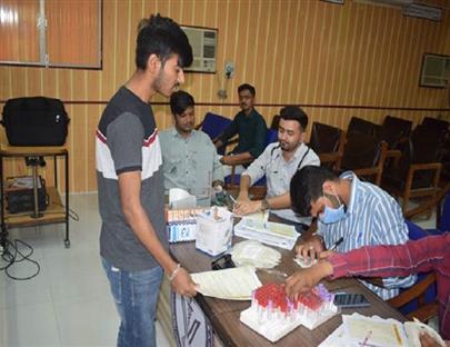 Blood Donation Camp Organized at College of Veterinary Science & A.H, Kamdhenu University, Sardarkrushinagar