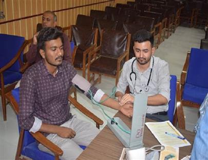 Blood Donation Camp Organized at College of Veterinary Science & A.H, Kamdhenu University, Sardarkrushinagar